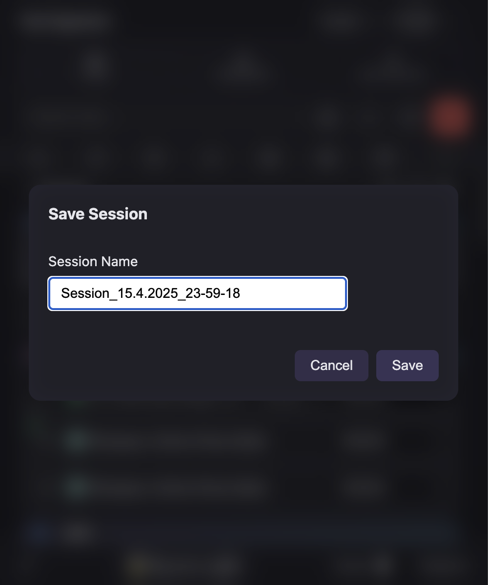 Tab Organizer save session feature